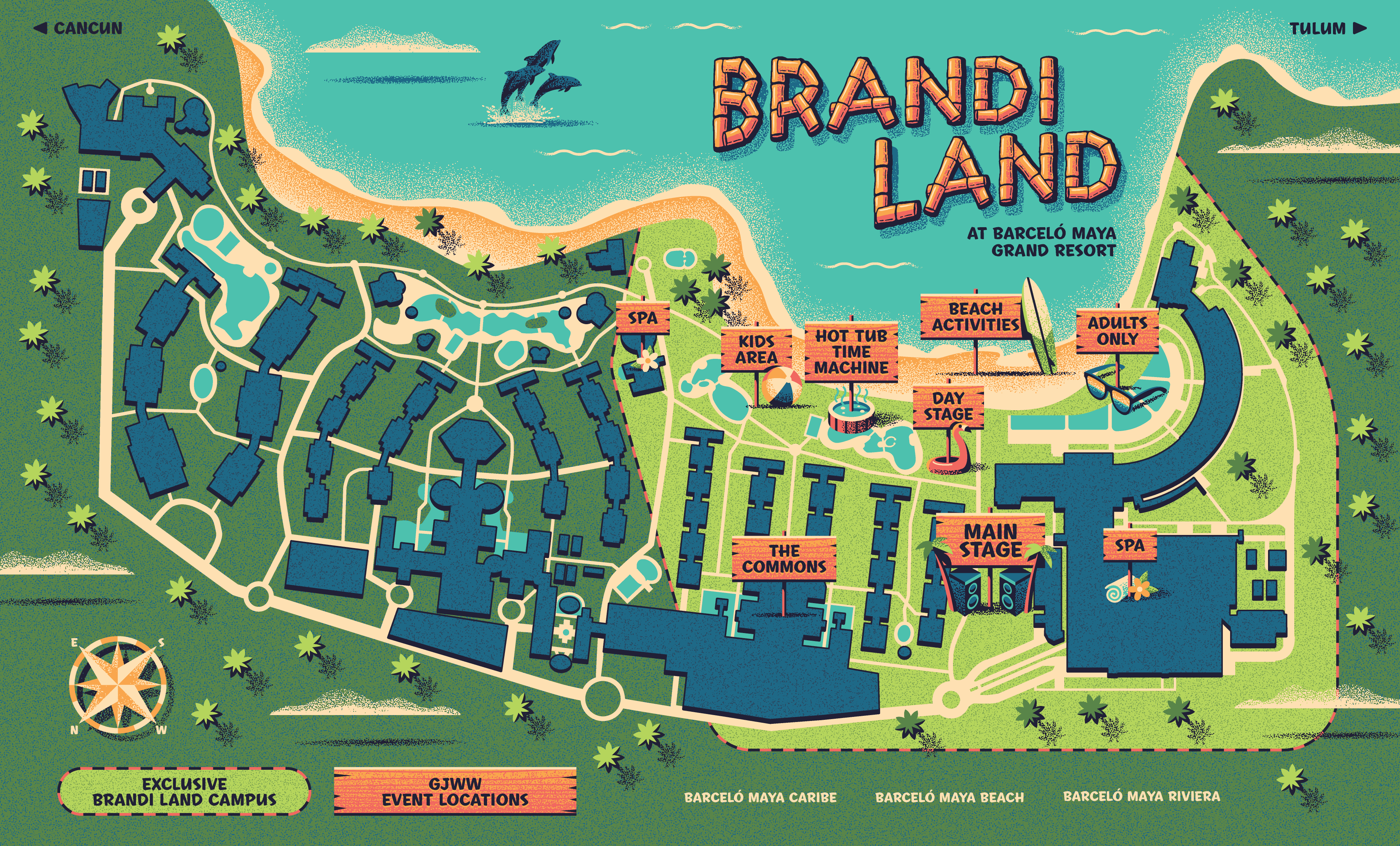 Brandi Carlile's 'Girls Just Wanna Weekend' Branding by DKNG